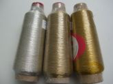 Linha nylon ouro / prata / ouro velho